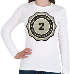printfashion 2 - Női hosszú ujjú póló - Fehér (7308174)