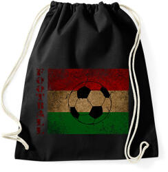 printfashion hungarian football - Sportzsák, Tornazsák - Fekete (2205500)