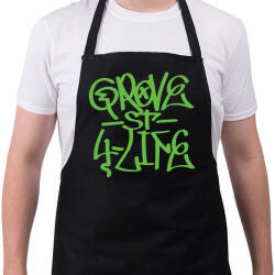 printfashion GTA - Grove Street Graffiti - Kötény - Fekete (4931122)