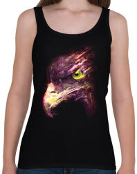 printfashion Tűzgolyó - Női atléta - Fekete (405536)