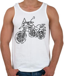 printfashion malaguti - Férfi atléta - Fehér (2912195)