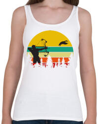 printfashion Íjász - Női atléta - Fehér (3267156)