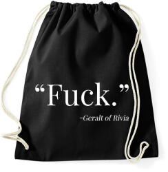 printfashion Fuck - Sportzsák, Tornazsák - Fekete (2688096)
