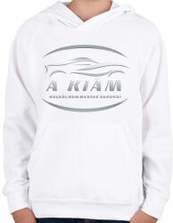 printfashion A kiám nélkül - Gyerek kapucnis pulóver - Fehér (6125879)