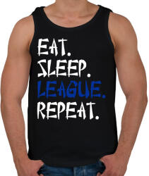 printfashion League of Legends 03 - Férfi atléta - Fekete (13056372)