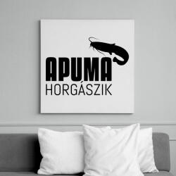 printfashion APU MA HORGÁSZIK - Vászonkép - Fehér (11541864)