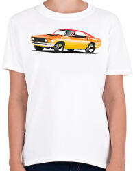 printfashion Fast car - Gyerek póló - Fehér (2019334)