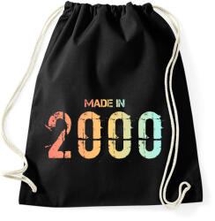printfashion 2000 - Sportzsák, Tornazsák - Fekete (6231705)