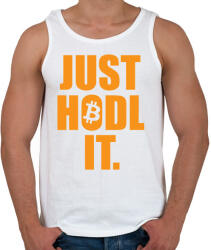 printfashion Just Hold It - Férfi atléta - Fehér (6004773)