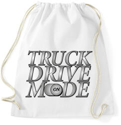 printfashion Truck drive mode - Sportzsák, Tornazsák - Fehér (7481665)