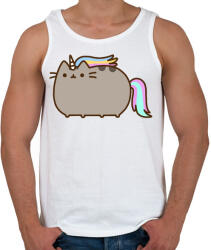 printfashion Unikornis macsek - Férfi atléta - Fehér (1019749)