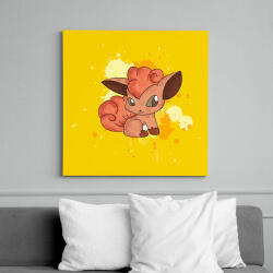 printfashion Baby Vulpix - Vászonkép - Sárga (14524078)