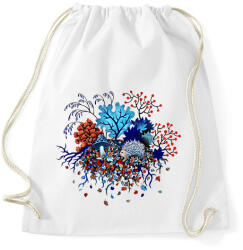 printfashion Süni az erdőben - Sportzsák, Tornazsák - Fehér (6314105)