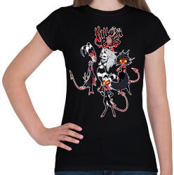 printfashion helluva boss - Női póló - Fekete (15148115)