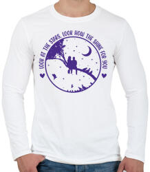 printfashion Shine for you - Férfi hosszú ujjú póló - Fehér (11725868)