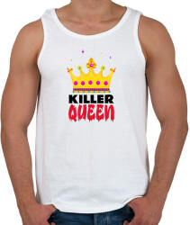 printfashion KILLER QUEEN2 - Férfi atléta - Fehér (10777447)