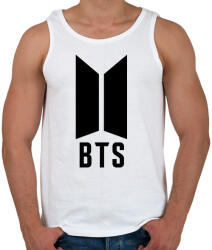 printfashion BTS black - Férfi atléta - Fehér (533940)