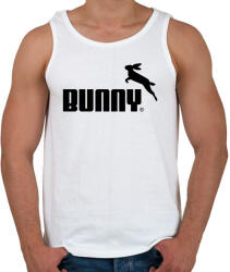 printfashion Nyuszi logó - Férfi atléta - Fehér (13355633)