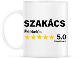 printfashion Szakács Értékelés ***** 5.0 (69 értékelés) - Bögre - Fehér (16415497)