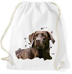 printfashion labrador - Sportzsák, Tornazsák - Fehér (1539404)