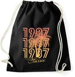 printfashion 1987 - Sportzsák, Tornazsák - Fekete (12233830)