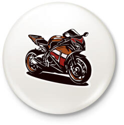 printfashion cbr firebladereps - Kitűző, hűtőmágnes - Fehér (3090176)