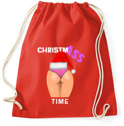 printfashion ChristmASS 2 - Sportzsák, Tornazsák - Piros (10140507)
