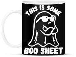printfashion This is some BOO SHEET (bullshit) - Bögre - Fekete (16632350)
