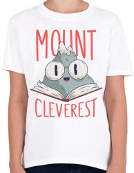 printfashion Mount Cleverest - Gyerek póló - Fehér (4171283)