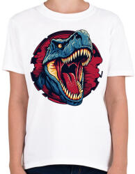 printfashion Jurassic Park - Gyerek póló - Fehér (14838630)