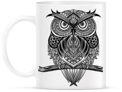 printfashion bagoly - Bögre - Fehér (7650541)