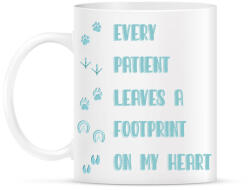 printfashion Every patient - Állatorvos - Bögre - Fehér (7211648)