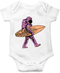 printfashion Asztronauta szörf - Baba Body - Fehér (13238999)
