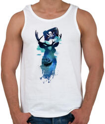 printfashion Captain Hook - Férfi atléta - Fehér (218618)