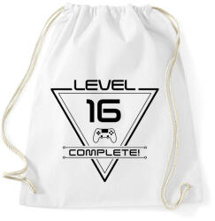 printfashion level-complete-16-black - Sportzsák, Tornazsák - Fehér (1078429)