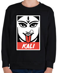 printfashion Kali - Gyerek pulóver - Fekete (7635580)