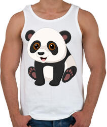 printfashion panda - Férfi atléta - Fehér (16683118)
