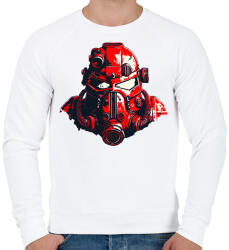 printfashion Starcraft - Férfi pulóver - Fehér (14841189)