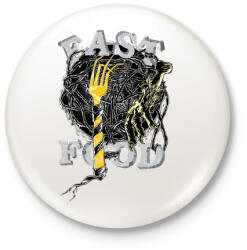 printfashion Gyorskaja - Kitűző, hűtőmágnes - Fehér (3074214)