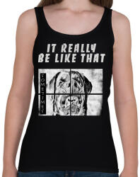 printfashion IT REALLY BE LIKE THAT - Női atléta - Fekete (2228729)