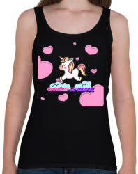 printfashion CSODÁLATOS VAGYOK - Női atléta - Fekete (10214090)