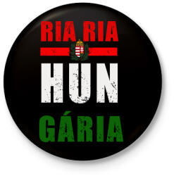 printfashion ria ria - Kitűző, hűtőmágnes - Fekete (5004723)