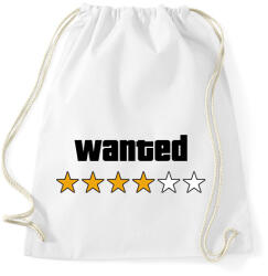 printfashion Wanted Level 4 - Sportzsák, Tornazsák - Fehér (16431783)
