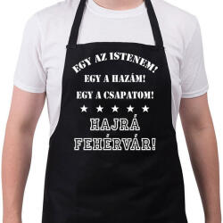 printfashion Fehérvár - Kötény - Fekete (4935592)