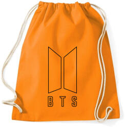 printfashion BTS kontúr - Sportzsák, Tornazsák - Narancssárga (5798047)