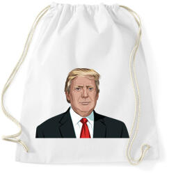 printfashion Donald Trump - Sportzsák, Tornazsák - Fehér (1720360)