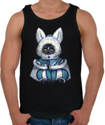 printfashion Monster Hunter Palico - Férfi atléta - Fekete (1819968)