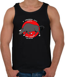 printfashion Motiváció - Férfi atléta - Fekete (15097756)