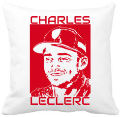 printfashion Charles leclerc - Párnahuzat, Díszpárnahuzat - Fehér (2305257)