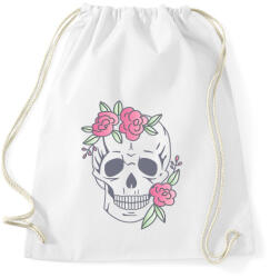 printfashion skull - Sportzsák, Tornazsák - Fehér (4759277)